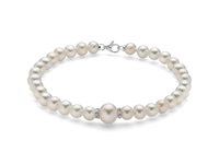 Bracciale Miluna Donna BRACC. PERLE BOULE E FANTASIA in Oro Perla PBR3073V